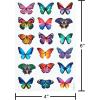 American Greetings Assorted Stickers for Teachers, 20 Sheets (1013 Stickers)(Butterflies and Flowers)