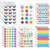 American Greetings Assorted Stickers for Teachers, 20 Sheets (1013 Stickers)(Butterflies and Flowers)