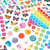 American Greetings Assorted Stickers for Teachers, 20 Sheets (1013 Stickers)(Butterflies and Flowers)