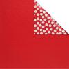 American Greetings Birthday Wrapping Paper, Solid Red and White Polka Dots (1 Jumbo Roll, 175 sq. ft.)(Solid Red and White Polka Dots)