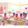 American Greetings Wonder Woman Party Supplies, 16 oz. Plastic Cups (8-Count)(Lunch Napkins)