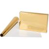 American Greetings Wrapping Paper for Weddings, Birthdays and All Occasions, Kraft and Gold Polka Dots (3 Rolls, 75 sq. ft)