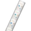 American Greetings 175 sq. ft. Reversible Wrapping Paper for Baby Showers, Kid’s Birthdays and All Occasions, Moon and Stars (1 Roll, 30 in x 70 ft.)(Clouds and Stars)