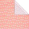 American Greetings 175 sq. ft. Reversible Wrapping Paper for Baby Showers, Kid’s Birthdays and All Occasions, Moon and Stars (1 Roll, 30 in x 70 ft.)(Rainbows and Hearts)