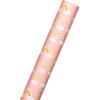 American Greetings 175 sq. ft. Reversible Wrapping Paper for Baby Showers, Kid’s Birthdays and All Occasions, Moon and Stars (1 Roll, 30 in x 70 ft.)(Rainbows and Hearts)
