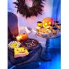 American Greetings 36-Count 9 in. Paper Dinner Plates, Trick-or-Treat Paper Halloween Party Supplies(Lunch Napkins)