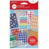 American Greetings 398-Count Bulk Christmas Stickers for Kids, Classic Holiday Characters(Assorted Holiday Stickers)