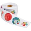 American Greetings 398-Count Bulk Christmas Stickers for Kids, Classic Holiday Characters(Holiday Seals)