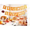 American Greetings 50-Count 5 in. x 5 in. Beverage Napkins, Friendsgiving Party Supplies(Photo Booth Props and Banner)