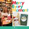 American Greetings 50-Count 5 in. x 5 in. Beverage Napkins by Kathy Davis, Christmas Party Supplies(Plastic Cups)
