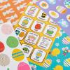 American Greetings 50-Count Beverage Napkins, Easter Party Supplies(Easter Eggs and Bunnies)