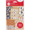 American Greetings 522-Count Halloween Stickers for Kids, Assorted Halloween Themes(Thanksgiving Sticker 600ct)