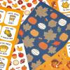 American Greetings 522-Count Halloween Stickers for Kids, Assorted Halloween Themes(Thanksgiving Sticker 600ct)