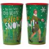 American Greetings 8-Count 16 oz. Reusable Plastic Cups, Santa and Snowman Christmas Party Supplies(Buddy The Elf 22 oz. Reusable Plastic Party Cups)