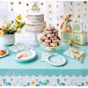 American Greetings Baby Shower Party Supplies, Dinner Plates (36-Count)(Plastic Table Covers)