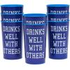 American Greetings Bachelorette Party Supplies, Sip Me 22 oz. Party Cups (8-Count)(Drinks Well with Others)