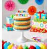 American Greetings Birthday Candles, Long Thin Multicolored (24-Count)(Multicolored Long Thin & Happy Birthday Text on Toothpicks)