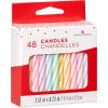 American Greetings Birthday Candles, Small Multicolored Spiral (48-Count)(Small Pastel Spiral with Crystalline)