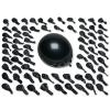 American Greetings Bulk Party Balloons for Halloween, Birthdays and All Occasions, Black (100-Count)(Black)