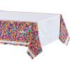 American Greetings Confetti Birthday Party Supplies, Plastic Table Cover (3-Count)