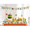 American Greetings Dinosaur Birthday Party Supplies, Plastic Table Covers (3-Count)(Reusable Party Cups)