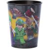 American Greetings Lego Batman Party Supplies, Reusable 16 oz. Plastic Party Cup, 1-Count