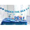 American Greetings Mermaid Party Supplies, Plastic Table Covers (3-Count)(Lunch Napkins)