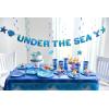 American Greetings Mermaid Party Supplies, Plastic Table Covers (3-Count)(Reusable Party Cups)