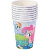 American Greetings My Little Pony Party Supplies, Paper Dinner Plates (40-Count)(Paper Cups)