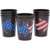 American Greetings Patriotic Stickers, American Flag and Summer Treats (20-Count)(Batman Plastic Stadium Cups)