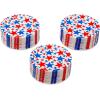 American Greetings Patriotic Stickers, American Flag and Summer Treats (20-Count)(Paper Dessert Plates)