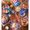 American Greetings Patriotic Stickers, American Flag and Summer Treats (20-Count)(Paper Napkins)