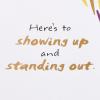 American Greetings Pride Card for LGBTQ+ (Standing Out)