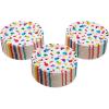 American Greetings Rainbow Party Supplies, 16 oz. Cups (8-Count)(Dessert Plates)