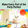 American Greetings Rainbow Party Supplies, 16 oz. Cups (8-Count)(Photo Booth Kit)