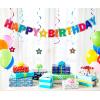 American Greetings Rainbow Party Supplies, 16 oz. Cups (8-Count)(Rainbow Banner Kit)