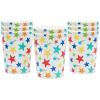 American Greetings Rainbow Party Supplies, 16 oz. Cups (8-Count)(Star 16 oz. Reusable Plastic Cups)