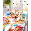 American Greetings Rainbow Party Supplies, 16 oz. Cups (8-Count)(Star 16 oz. Reusable Plastic Cups)