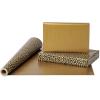 American Greetings Reversible Wrapping Paper Jumbo Roll, Leopard and Gold (1 Roll, 175 sq. ft.)(Leopard and Gold)