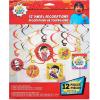 American Greetings Ryan’s World Party Supplies, Plastic Party Cup, 8 Count(Hanging Swirl Decorations)