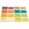 American Greetings Single Panel Blank Cards with Envelopes, Neon Rainbow Colors (100-Count)(Earthtones)