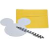 American Greetings Single Panel Blank Cards with Envelopes, Neon Rainbow Colors (100-Count)(Mickey Mouse)