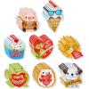 American Greetings Valentines Stickers for Kids, Animals and Treats (40-Count)(Animals and Treats)