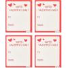 American Greetings Valentines Stickers for Kids, Animals and Treats (40-Count)(Donuts)