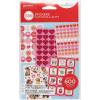 American Greetings Valentines Stickers for Kids, Animals and Treats (40-Count)(Hearts and Animals)