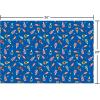 American Greetings Wrapping Paper Sheets with Gridlines, Tin Cans (12 Sheets, 30 in. x 20 in.)(3FW 12SHT P COLORFUL TINS CANS)