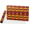 American Greetings Wrapping Paper Sheets with Gridlines, Tin Cans (12 Sheets, 30 in. x 20 in.)(Gryffindor Robe and Marauders Map)