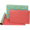 American Greetings Wrapping Paper Sheets with Gridlines, Tin Cans (12 Sheets, 30 in. x 20 in.)(Punny Food)