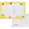 Amscan 541499 Round Plates | Peppa Pig™ Collection | 8 pcs | Party Accessory(Invitation and Thank You Card Bundle)