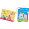 Amscan 541499 Round Plates | Peppa Pig™ Collection | 8 pcs | Party Accessory(Invitation and Thank You Card Bundle)